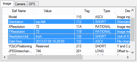 Select tags.