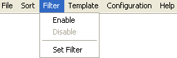 Main menu set filer