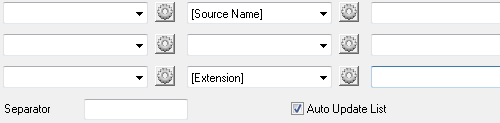 visual templates panel screenshot